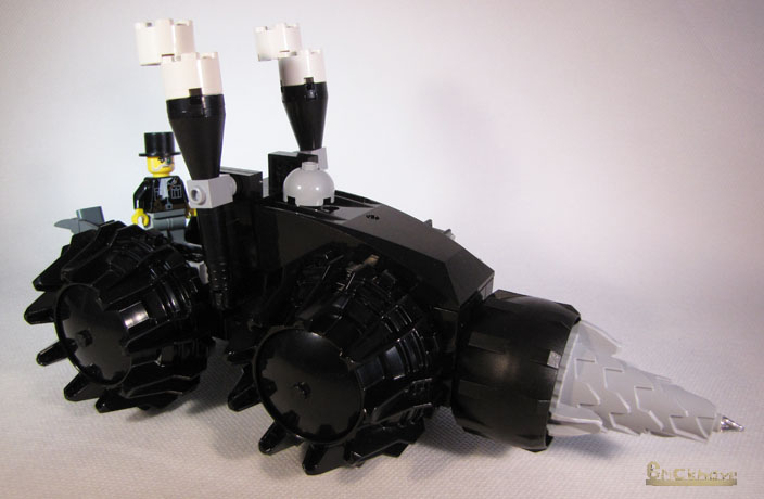 Black Iron Steam Driller