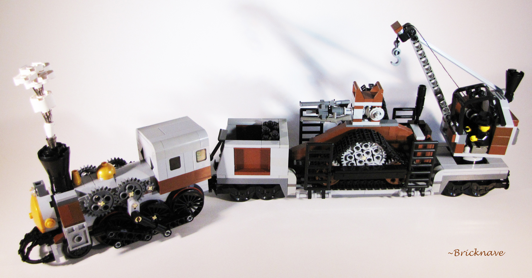 SteamTank Transport Train