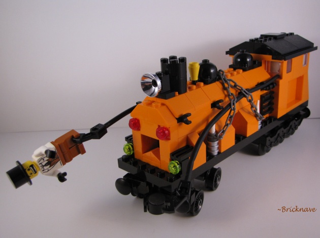 Jack-O-Lantern Locomotive